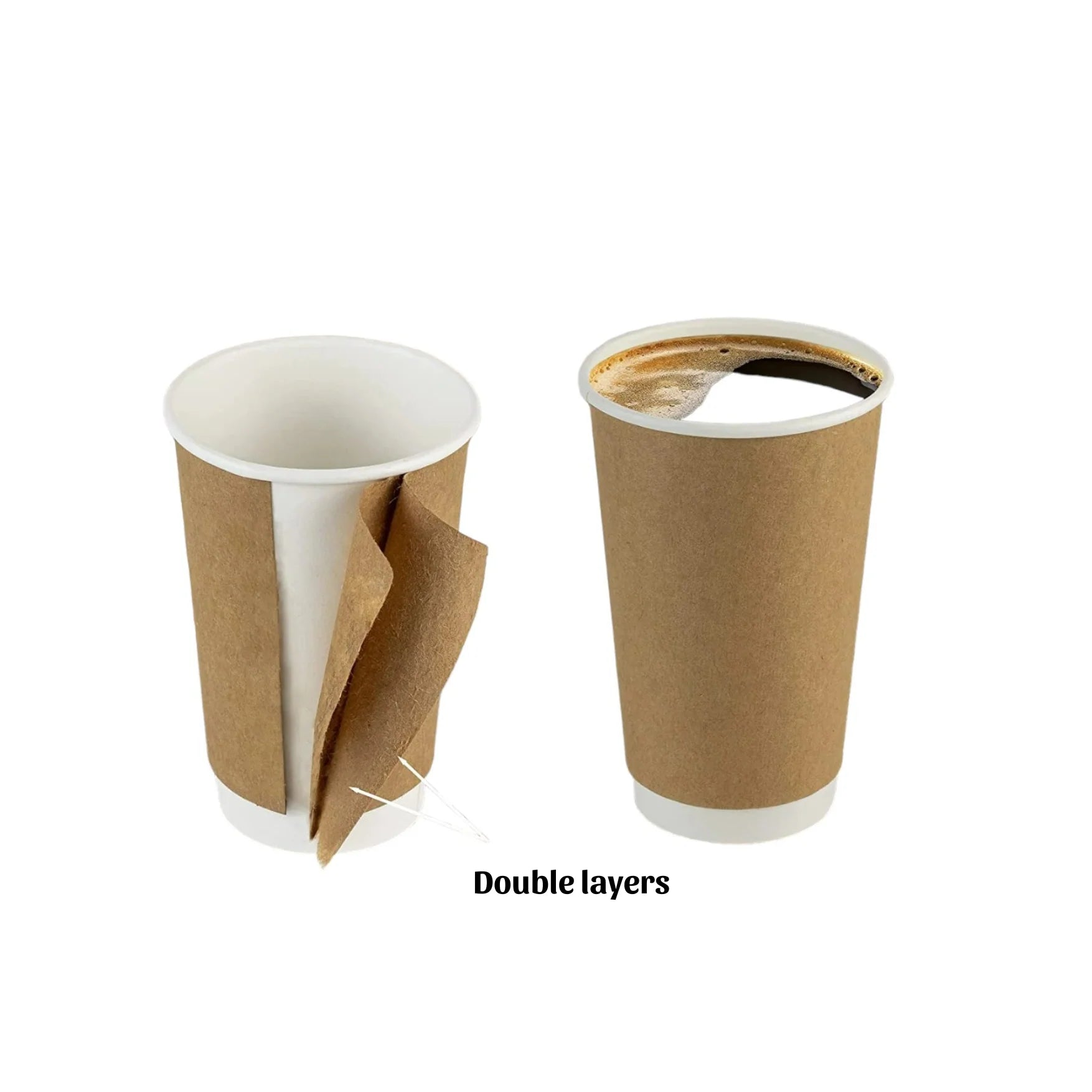 Double Wall Hot Paper Cup (Pack of 500)